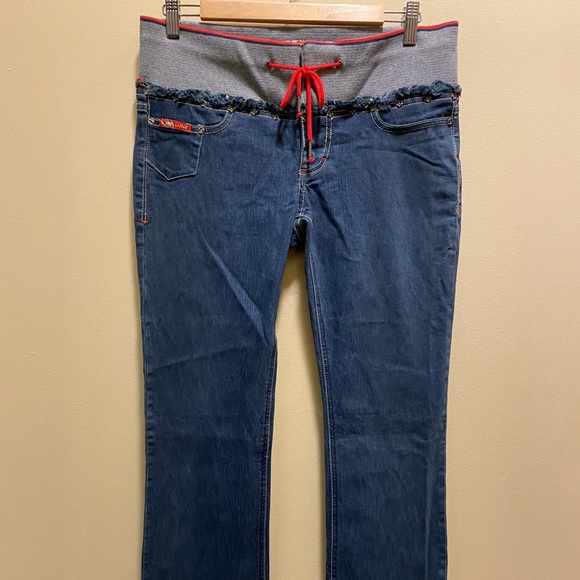 ✨BRAND NEW✨ECKORED JEANS VINTAGE 2000's LOWRISE Y2K HIP HOP LOOK - Picture 1 of 14
